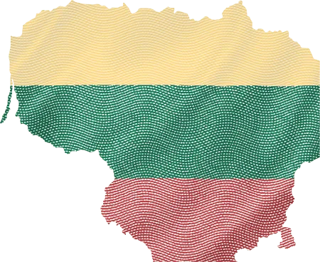 Flag lithuania